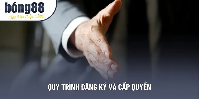 Quy trình đăng ký và cấp quyền